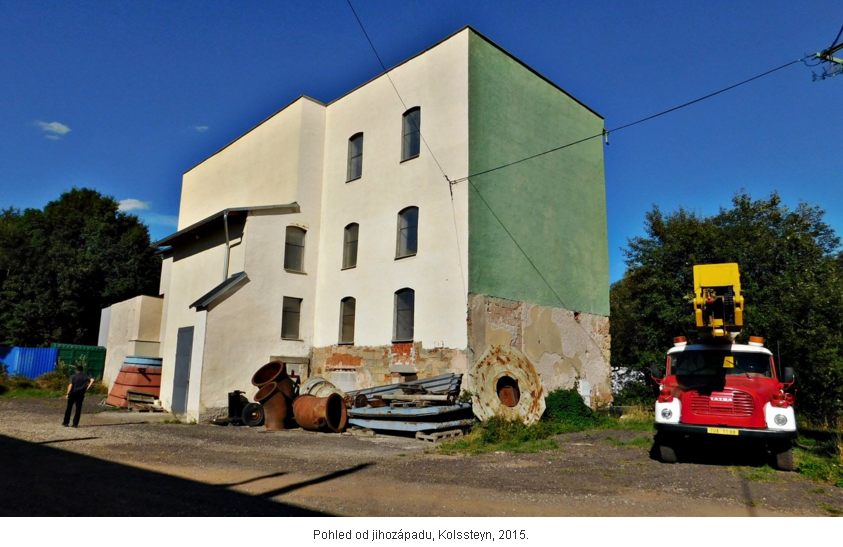 Pohled od jihozápadu, Kolssteyn, 2015