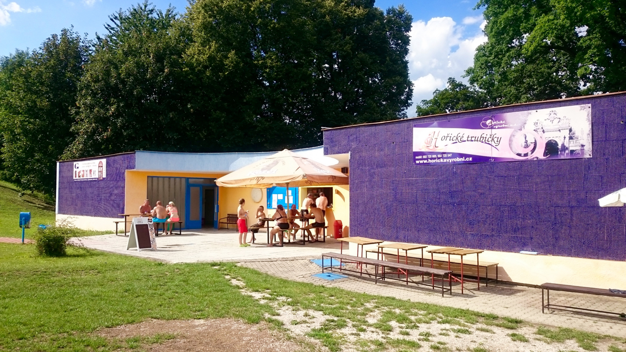 Zázemí koupaliště